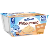 P'tit gourmand biscuit dés 6 mois NESTLE 4x100g