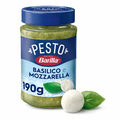 Sauce Pesto Basilic et Mozzarella BARILLA - 190g