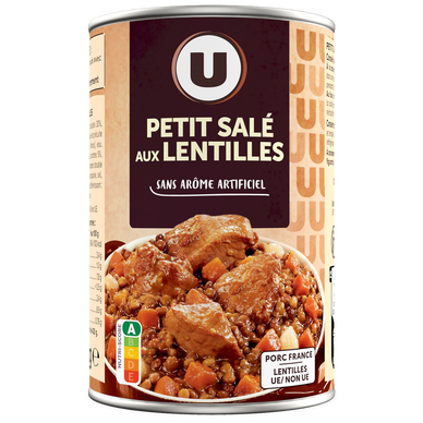 Petit salé aux lentilles Boîte de 420g