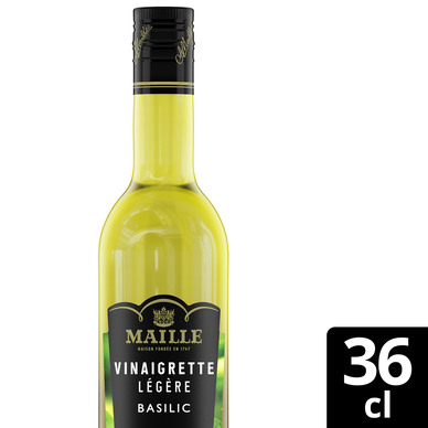 Vinaigrette Légère Basilic MAILLE 360ml