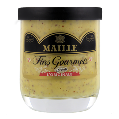Moutarde "Fins Gourmets" MAILLE, verrine de 155g