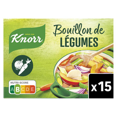 Bouillon Cube aux légumes classique KNORR 150g