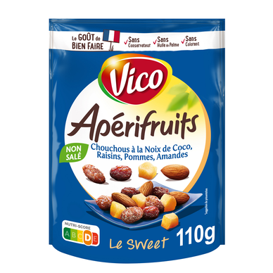 Mélange de graines Sweet Mix APERIFRUITS, sachet de 100g