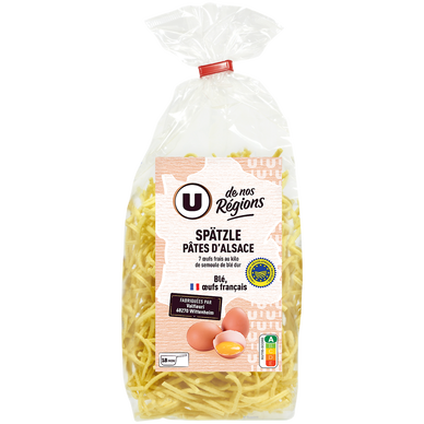 Pâtes Späetzle IGP d'Alsace pâtes aux oeufs - Sachet 250g