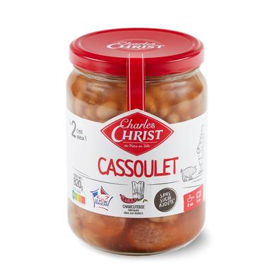 Cassoulet CHRIST, Boîte de 820g