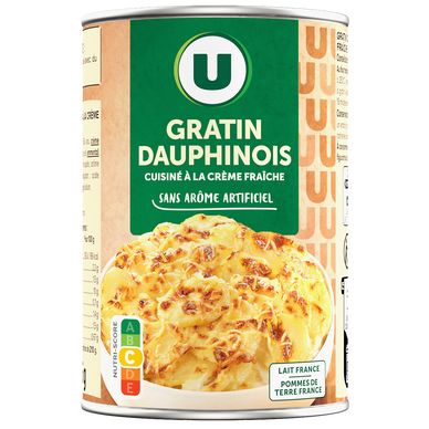 Gratin dauphinois  boîte de 425g