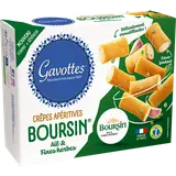 Biscuit apéritif Crêpes boursin ail et fines herbes GAVOTTES 80g