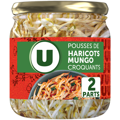 Pousses de haricots mungo Asie  bocal de 37cl