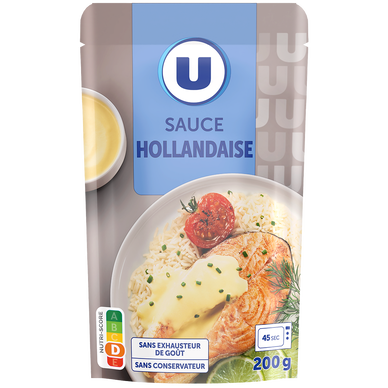 Sauce liquide hollandaise  sachet de 200g
