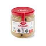 Chou façon choucroute sans matière grasse et sans alcool à garnir CHRIST, bocal 390g