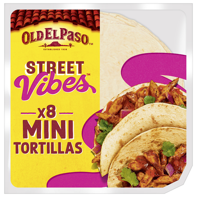 Mini tortillas street vibes OLD EL PASO 220g