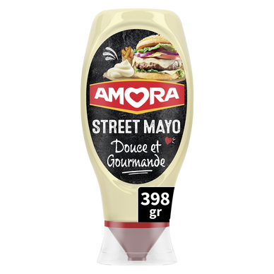 Mayonnaise street mayo AMORA - Flacon souple 398g