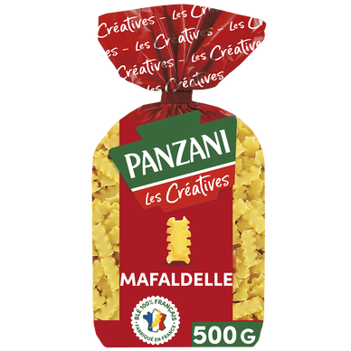Pâtes MAFALDELLE les Créatives blé Français PANZANI - 500g