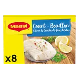 Court bouillon au citron et fines herbes MAGGI, boite de 8 cubes, 90g