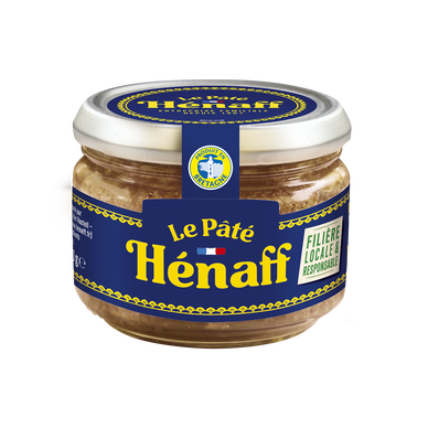 Pâté de porc HENAFF, boîte de 180g