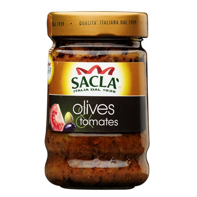 Sauce olives et tomates Pastagusto SACLA, 190g