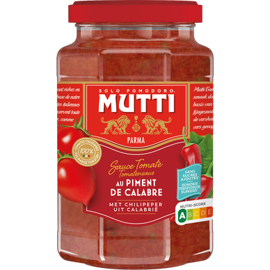 Sauce tomates et piment MUTTI 400g