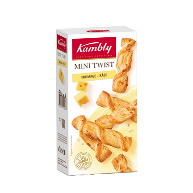 Mini twist fromage Kambly paquet 115g