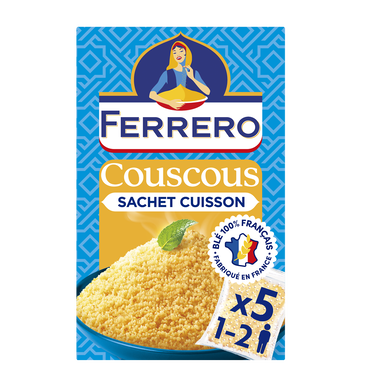 Couscous moyen blé Français FERRERO - sachets 5x100g