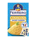 Couscous moyen blé Français FERRERO - sachets 5x100g