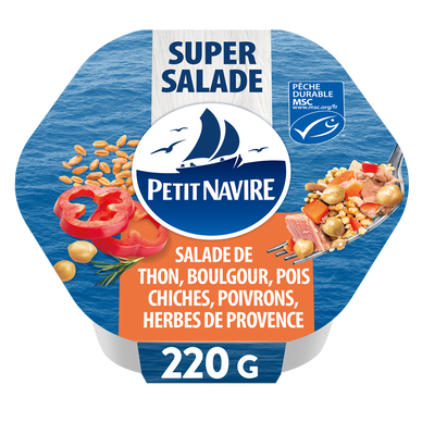 Super Salade Herbes de Provence MSC PETIT NAVIRE 220g