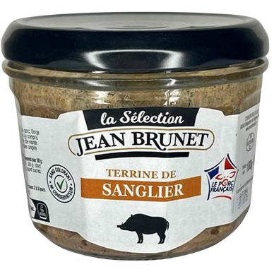 Terrine de sanglier JEAN BRUNET, 180g
