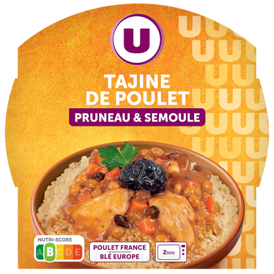 Plat cuisiné Tajine au poulet pruneaux - 300g