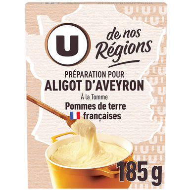 Préparation pour aligot d'Aveyron, 3/4 parts, sachet de 185g