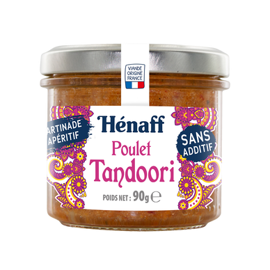 Tartinade poulet tandoori HENAFF 90g