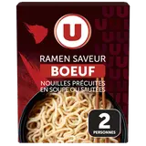 Nouilles ramen goût boeuf U 340g