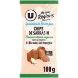 Chips de sarrasin saveur crème oignon U DE NOS REGIONS 100g