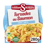 Torsades au saumon créme aneth WILLIAM SAURIN barquette 280g