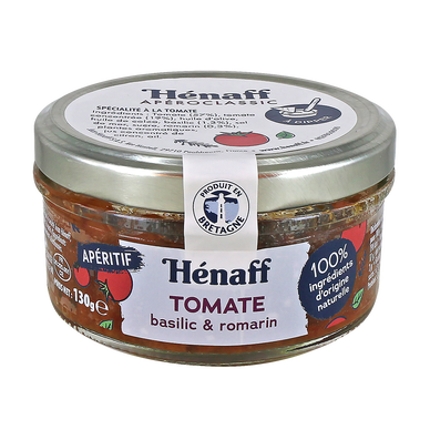 Spécialité à la tomate, basilic et romarin HENAFF 130g