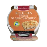 Rillettes de noix de saint jacques LES MOUETTES D'ARVOR, boîte de 125g
