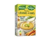 Soupe Mouliné de légumes variés KNORR & LA POTAGERE, Brique 1L