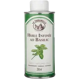 Huile infusée au basilic LA TOURANGELLE, Bouteille 250mL