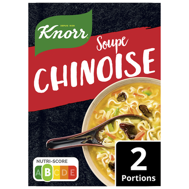 Soupe déshydratée Chinoise KNORR 2 portions