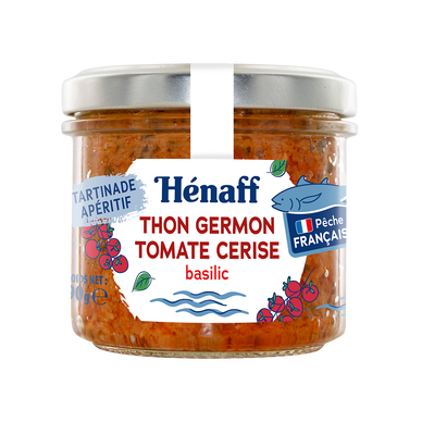 Spécialité au thon et à la tomate cerise HENAFF 90g