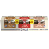 Terrine de campagne, forestière et confit de foie HENAFF, 3x180g