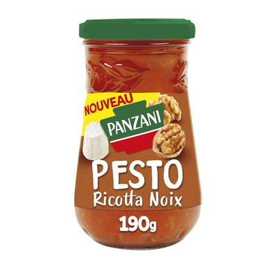 Sauce pesto ricotta noix PANZANI 190g