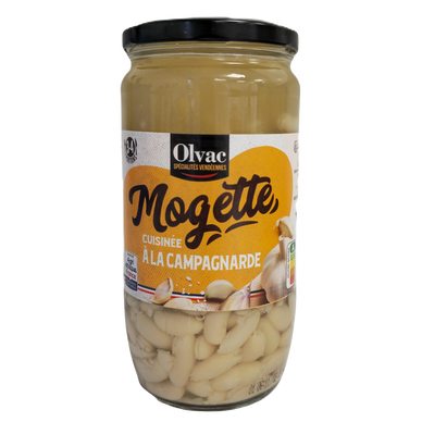 Mogettes de Vendée à la campagnarde OLVAC - Bocal 820g