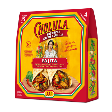 Kit fajita paprika coriandre CHOLULA 490g