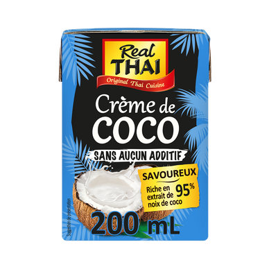 REAL THAI creme coco UHT 200ml