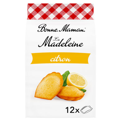 Madeleines citron - BONNE MAMAN - x12 - 300g