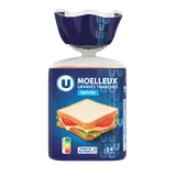 Pain de mie nature sandwich - 14 tranches - 550g