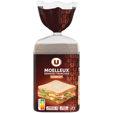 Pain de mie sandwich complet  825g