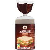 Pain de mie sandwich complet grandes tranches - 21 tranches - 825g