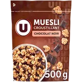 Céréales Muesli croustillant chocolat noir paquet 500g