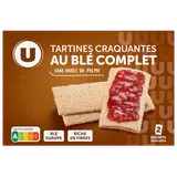 Tartines craquantes au blé complet sans huile de palme - 250g