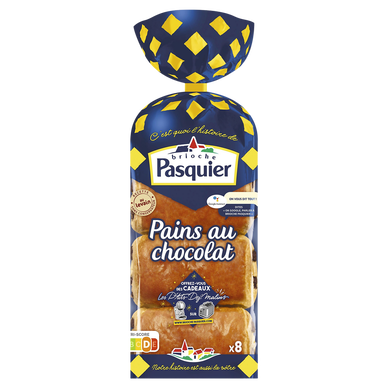 Pains au chocolat BRIOCHE PASQUIER - x8 - 360g